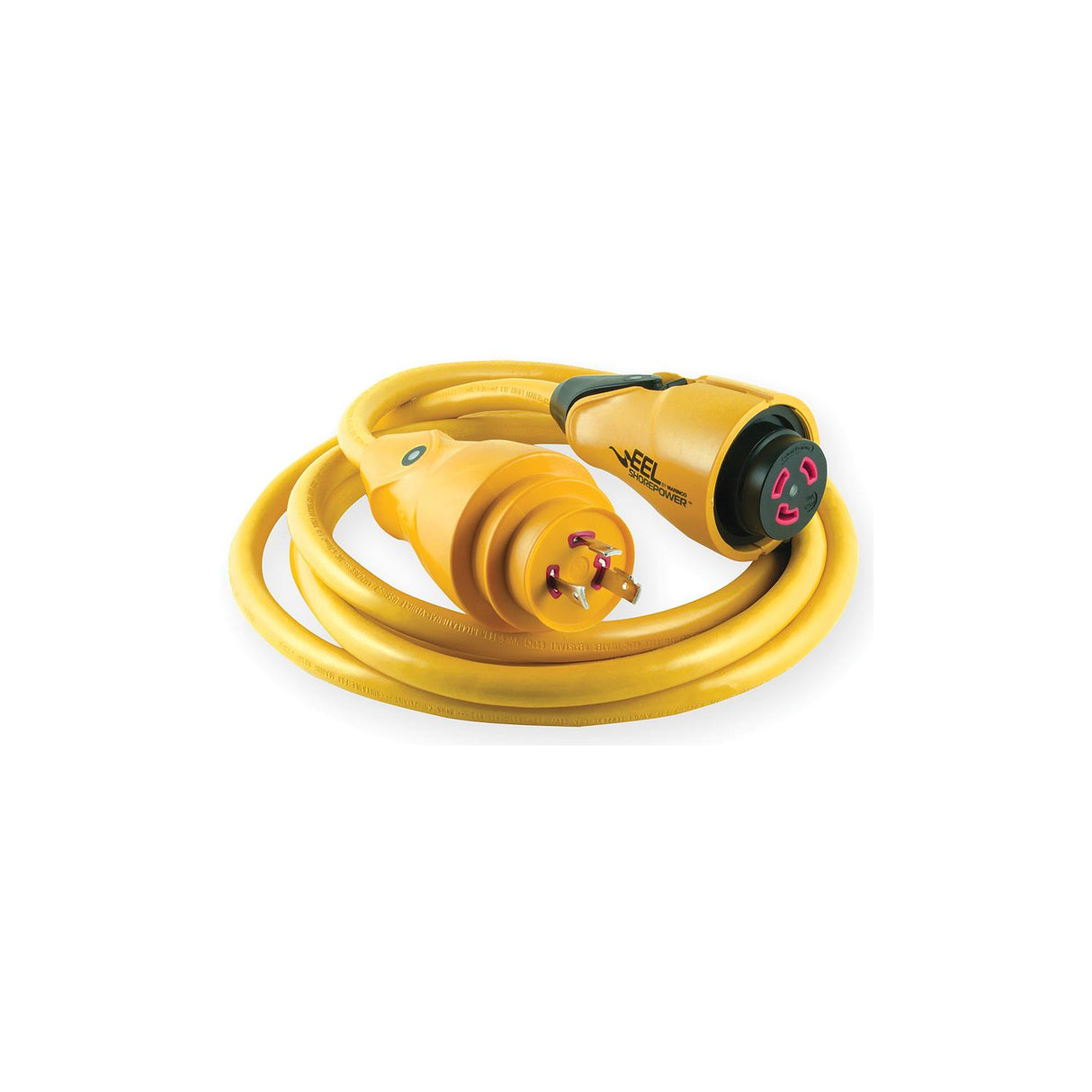 Marinco CS30-12 EEL 30A 125V Shore Power Cordset - 12' - Yellow [CS30-12] - official Marinco product image 2