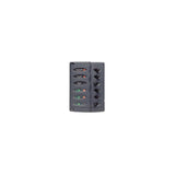 BEP Marinco Contour Switch Panel Includes 6 Switches and 3 Inline Fuse Holders - CSP6-F - official BEP product image 2