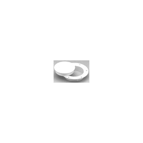 Attwood Marinco Snap-In Deck Plate, White - N10863DW - image 1