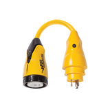 Marinco P30-503 EEL 50A-125V Female to 30A-125V Male Pigtail Adapter - Yellow [P30-503] - official Marinco product image 3