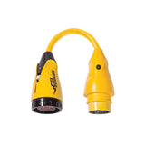 Marinco P503-30 EEL 30A-125V Female to 50A-125V Male Pigtail Adapter - Yellow [P503-30] - official Marinco product image 3