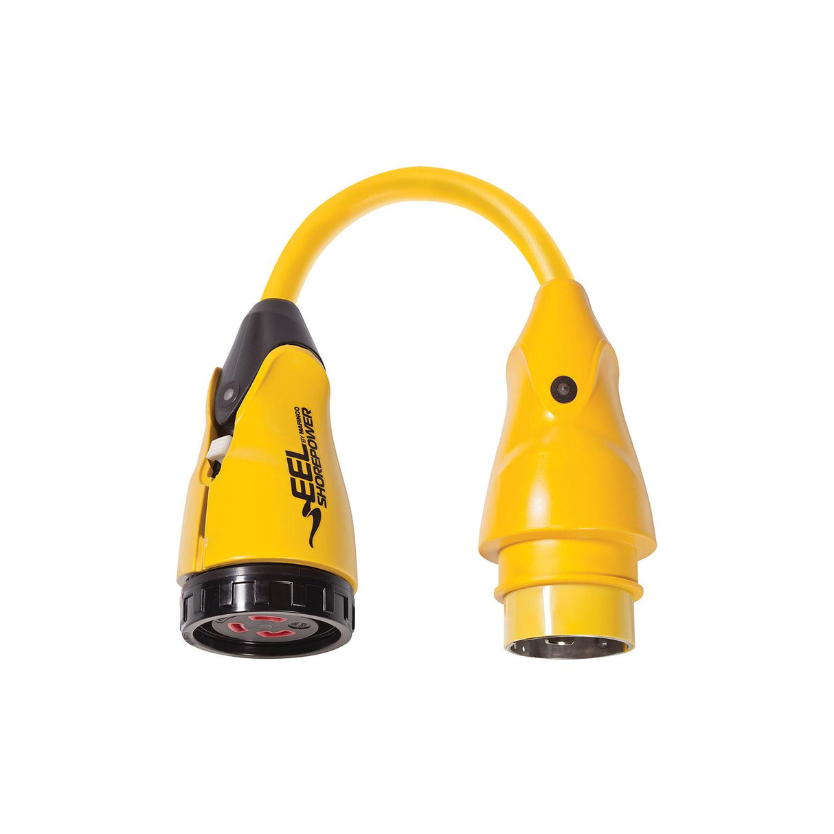 Marinco P504-30 EEL 30A-125V Female to 50A-125/250V Male Pigtail Adapter - Yellow [P504-30] - official Marinco product image 2