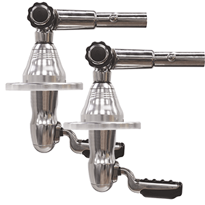 TACO Marine TACO Grand Slam 400 Outrigger Top Mount - Pair - GS-400