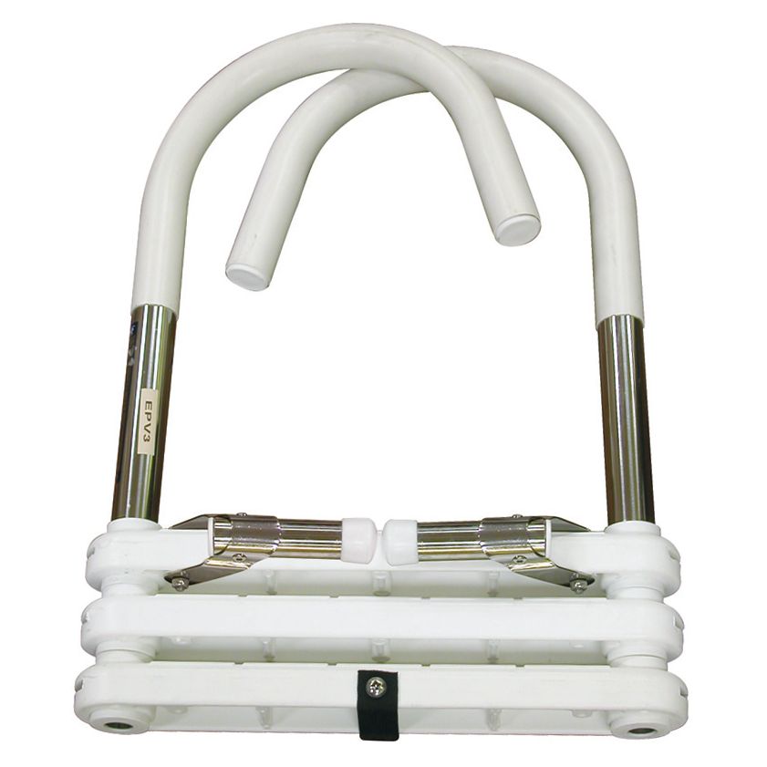 JIF Marine Telescoping Gunwale Hook Ladder (3-Step) - DMT3-11 - image 1