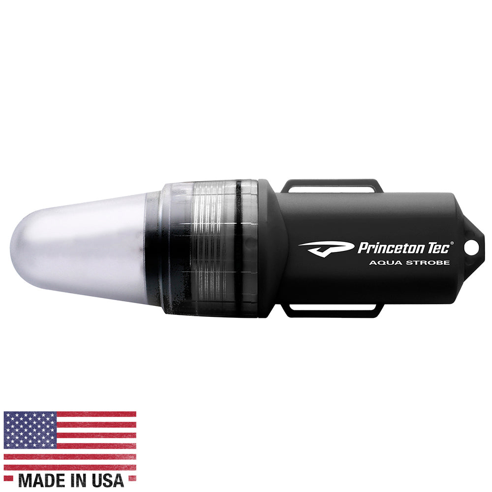 Princeton Tec Aqua Luz estroboscópica LED - Negro [AS-LED-BK]