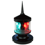Lunasea Lighting Lunasea Tri-Color/Anchor/Strobe LED Navigation Light - LLB-53BK-01-00