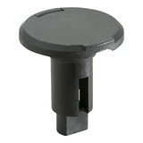 Attwood Marine Attwood LightArmor Plug-In Base - 2 Pin - Black - Round - 910R2PB-7