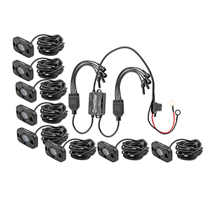 HEISE LED Lighting Systems HEISE RGB Accent Lighting Kit - 8 Pack - HE-8TLRGBK