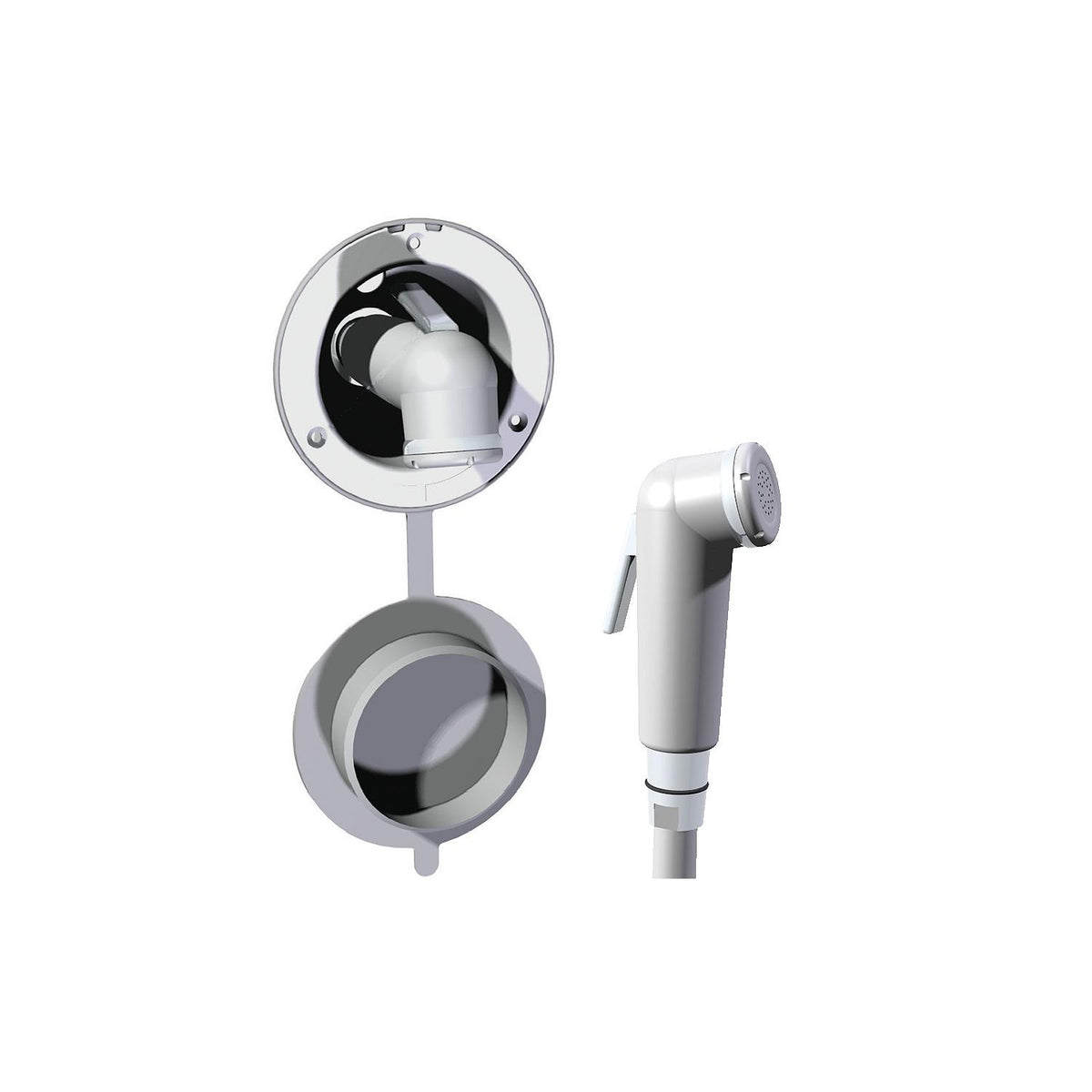 Whale RT3000 Swim 'N Rinse Compact Deck Shower - Cold Only [RT3000] - official Whale product image 2
