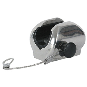 TACO Marine TACO Flat Deck Hinge w/Pin &amp; Lanyard - Fits 7/8" Tube - F13-0241/244BN-1