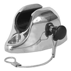 TACO Marine TACO Flat Deck Hinge w/Pin &amp; Lanyard - 7/8"-1-1/4" - F13-0301/244BN-1