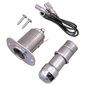 Marpac Stainless Steel Chart Light and Combo Cigarette Lighter - 7-0112 - image 1