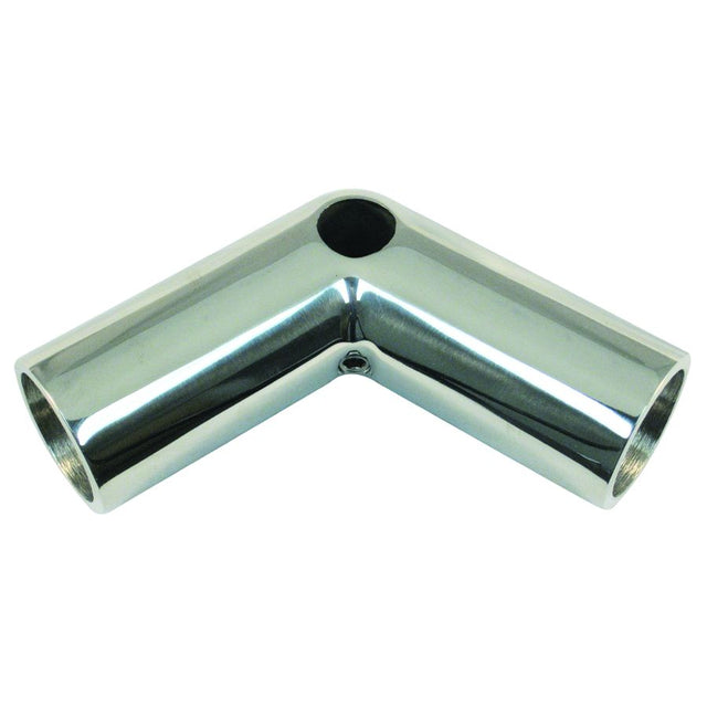 Marpac Cast Stainless Steel Rail Fitting - 110° Bow Form (7/8” OD Tubing) - 7-0190 - image 1