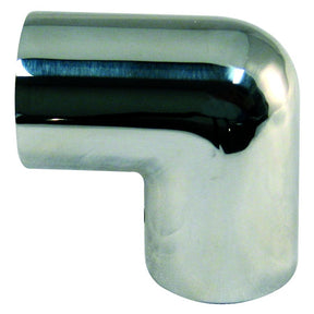 Marpac Cast Stainless Steel Rail Fitting - 90° Elbow (7/8” OD Tubing) - 7-0192 - image 1
