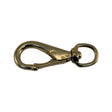 Marpac Swivel Eye Snap Hook (Solid Brass, 4-1/2” L x 7/8” ID) - 7-0282 - image 1