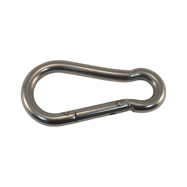 Marpac Spring Snap Hook (Stainless Steel, 4” L x 3/8” OD) - 7-0286 - image 1