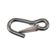Marpac Utility Snap Hook (Zinc Plated Steel, 4” L x 3/4” OD) - 7-0289 - image 1