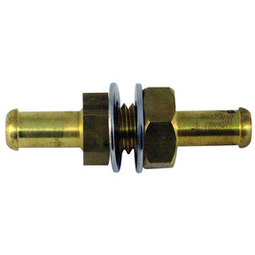 Marpac Brass Bulkhead Fitting - 7-0306 - image 1
