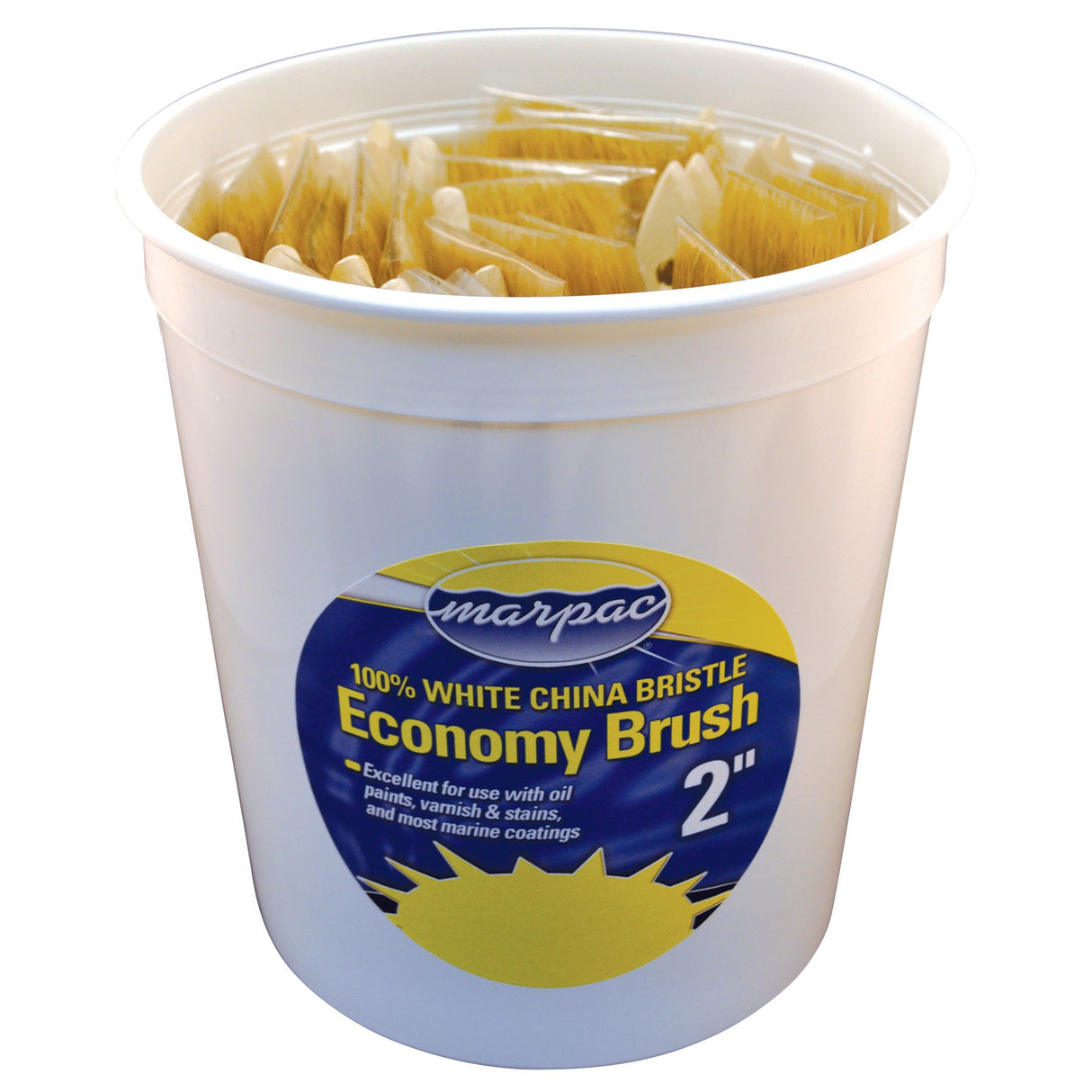 Marpro Bucket of Savings Chip Brushes (48 Per Bucket, 2") - 7-0508S - image 2
