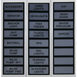 Marpac Switch Panel Label Kit - 7-0509 - image 1