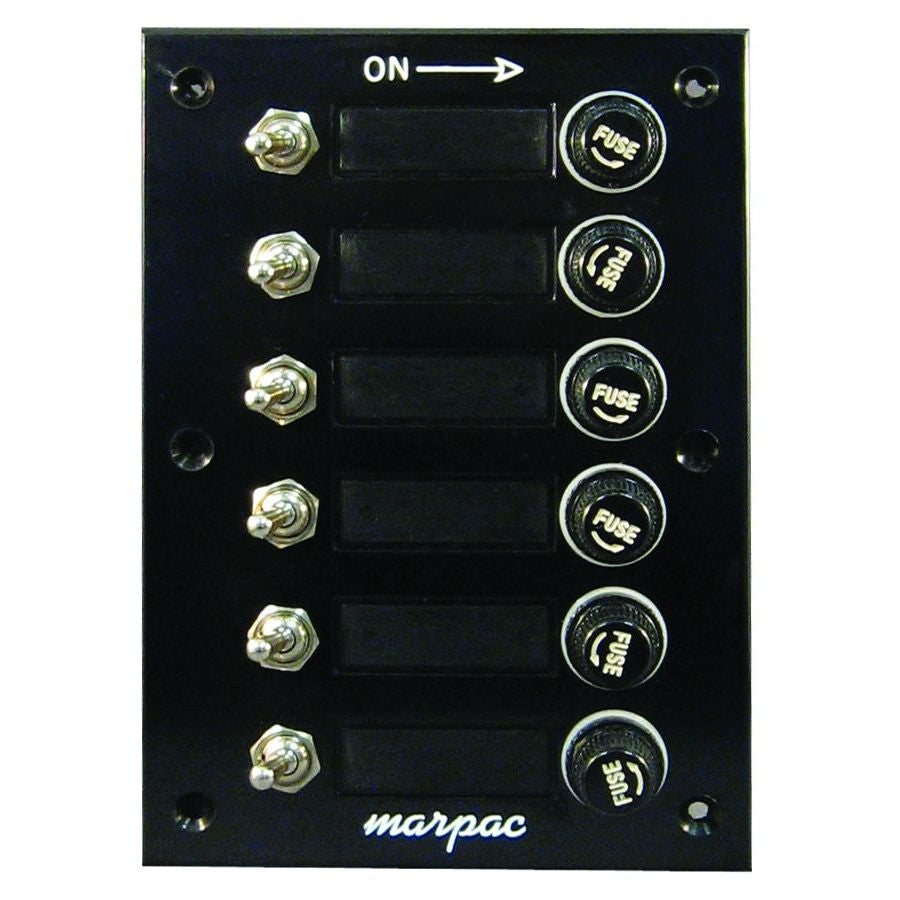 Marpac Fused Switch Panel (6 Gang) - 7-0518 - image 1