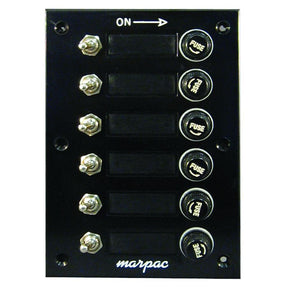 Marpac Fused Switch Panel (6 Gang) - 7-0518 - image 1