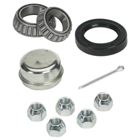 Marpac Galvanized Wheel Hub Kit (5 Stud Hub, Capacity: 1250#) - 7-0717 - image 1