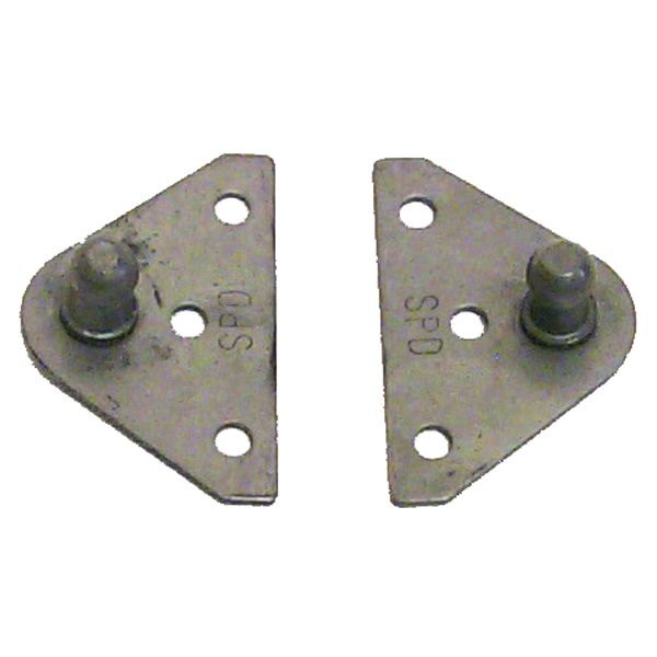 Marpac Flat Mount with 10mm Ball Stud Bracket for Gas Spring Hatch Lift - 7-1396 - image 1