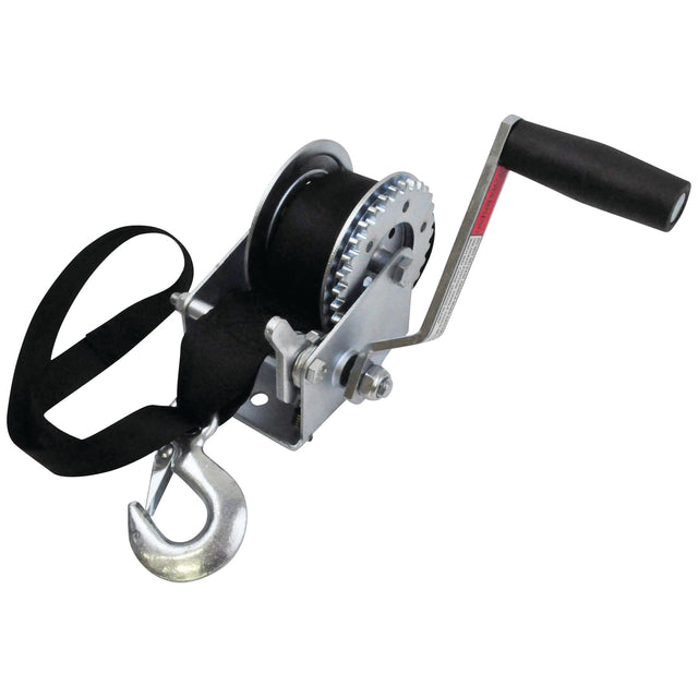 Marpac PWC Trailer Winch with 12' Strap (900 lbs Capacity) - 7-1602 - image 1