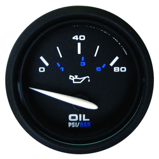 Marpac Domed Gauges - Oil Pressure Gauge (80 PSI) - 7-2036 - image 1