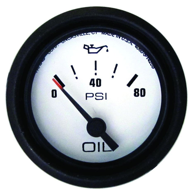 Marpac Domed Gauges - Oil Pressure Gauge (80 PSI) - 7-2066 - image 1