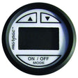 Marpac Depth Sounder - In-Hull Transducer (White Face With Black Bezel) - 7-2492 - image 1