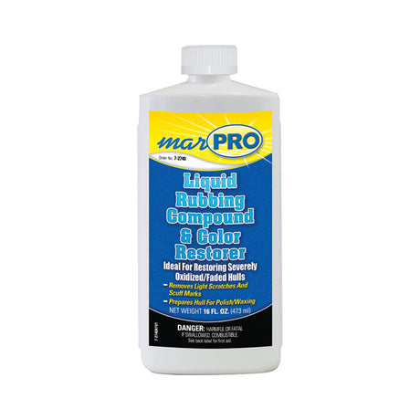 Marpro Liquid Rubbing Compound & Color Restorer (16 fl. oz., 4 Per Case) - 7-2740 - image 1