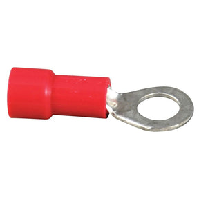Marpac Vinyl Ring Tongue Terminals (22-18 AWG - #10, Red) - 7-3135 - image 1