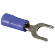 Marpac Vinyl Spade Fork Connectors (16-14 AWG - #10, Blue) - 7-3195 - image 1