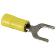Marpac Vinyl Spade Fork Connectors (12-10 AWG - #10, Yellow) - 7-3200 - image 1