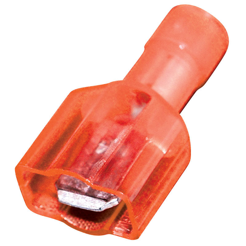 Marpac Vinyl Fully Insulated Quick Disconnects (22-18 AWG, Male, Red) - 7-3205 - image 1
