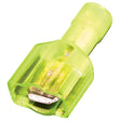 Marpac Vinyl Fully Insulated Quick Disconnects (12-10 AWG, Male, Yellow) - 7-3225 - image 1
