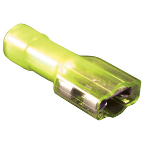 Marpac Vinyl Fully Insulated Quick Disconnects (12-10 AWG, Female, Yellow) - 7-3230 - image 1