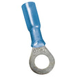Marpac Heat Shrink Ring Tongues (16-14 AWG - #3/8, Blue) - 7-3365 - image 1