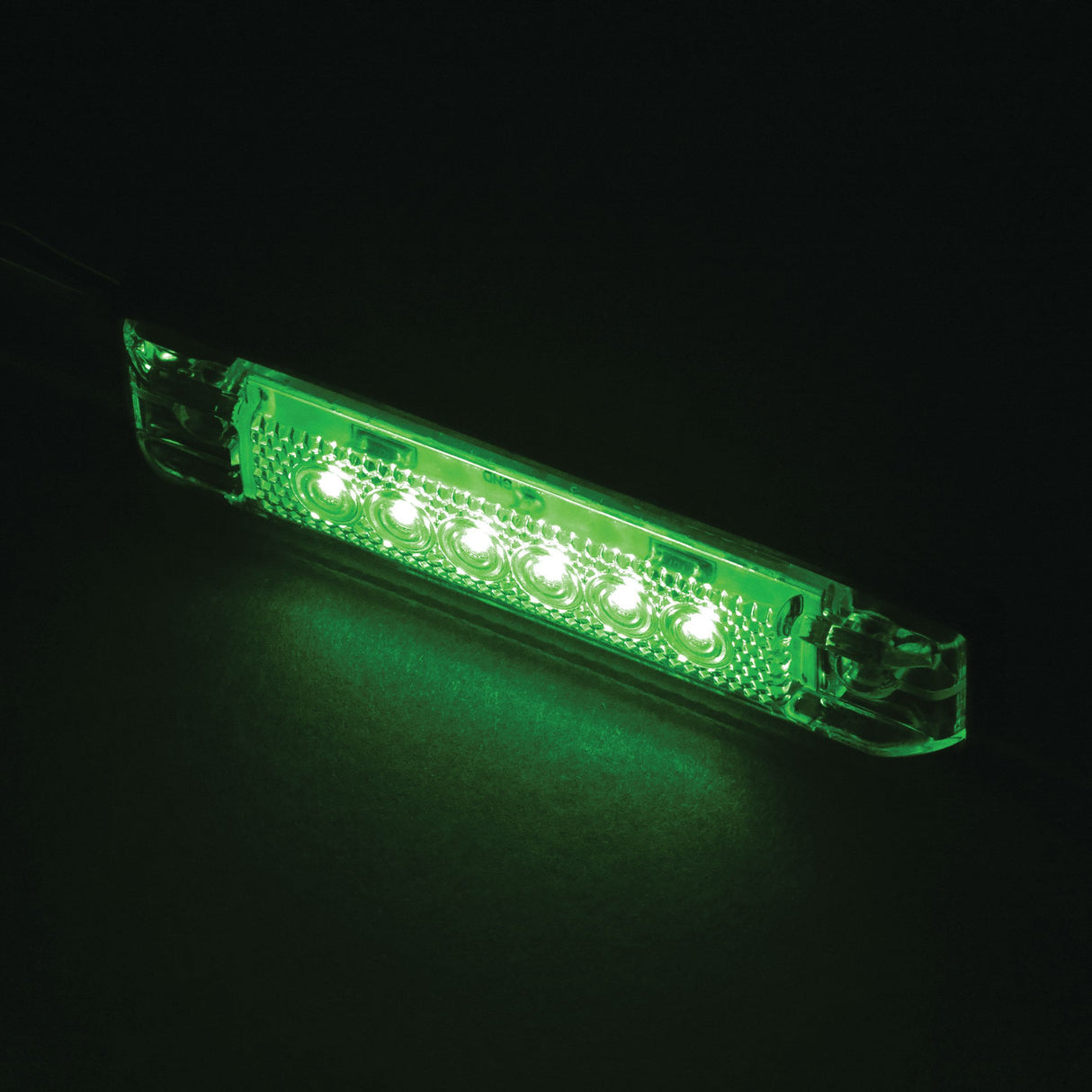Marpac 4” L.E.D. Slim Line Light (Green) - 7-33602 - image 1