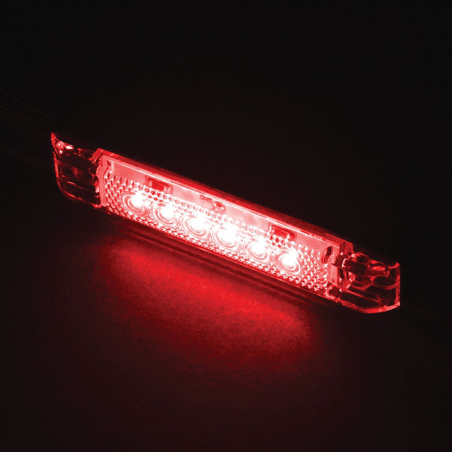 Marpac 4” L.E.D. Slim Line Light (Red) - 7-33603 - image 1
