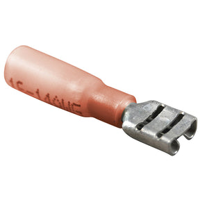 Marpac Heat Shrink Insulated Quick Disconnects (22-18 AWG, Female, Red) - 7-3400 - image 1