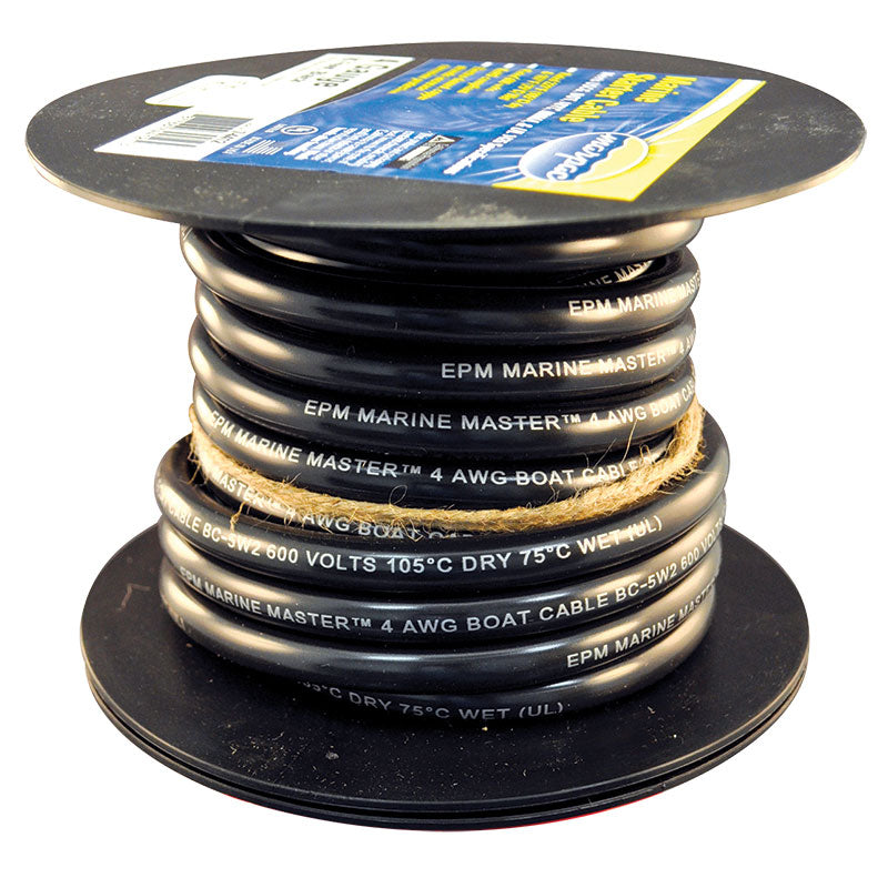 Marpac Starter Cable (4/0 Gauge, Black, 25’ L) - 7-4466 - image 1