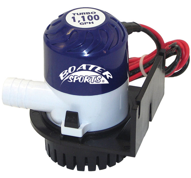 Marpac Non-Automatic Submersible Bilge Pump (1,100 GPH) - 7-57426 - image 1