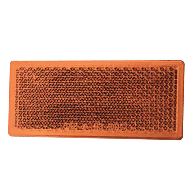 Marpac Stick-On Rectangular Reflector - Amber - 7-59320 - image 1