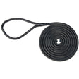 Marpac Double Braided Nylon Dock Line (3/4” x 20’, Black) - 7-6314 - image 1