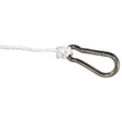 Marpac Solid Braid Nylon Anchor Line with Zinc-Plated Hook (3/16” x 100’ L) - 7-52978 - image 1
