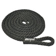 Marpac Braided MFP Fender Line with 2” Loop (3/8” x 48”, Black) - 7-6469 - image 1
