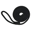 Marpac Double Braided Nylon Fender Lines with 6” Loop (3/8” x 72”, Black) - 7-6477 - image 1